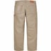 Supreme Leather Double Knee Pant - Tan (front)