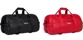 Supreme Leather Duffle Bag