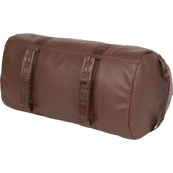 Supreme Leather Duffle Bag - Brown (front)