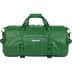 Supreme Leather Duffle Bag - Green (front)
