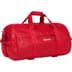 Supreme Leather Duffle Bag - Red (front)
