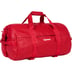 Supreme Leather Duffle Bag - Red (front)