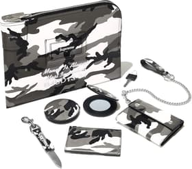 Supreme Leather Goods Snow Camo