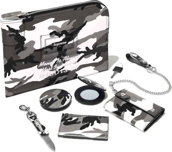 Supreme Leather Goods - Snow Camo (front)