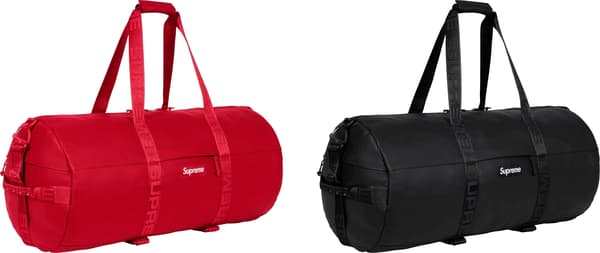 Supreme Leather Large Duffle Bag - Product Image