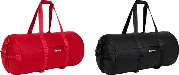 Supreme Leather Large Duffle Bag - Product Image