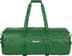 Supreme Leather Large Duffle Bag - Green (front)