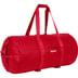 Supreme Leather Large Duffle Bag - Red (front)
