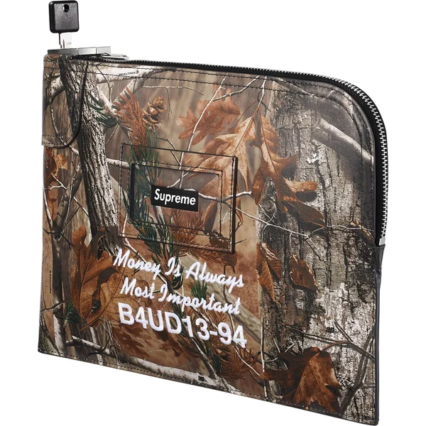 Supreme Leather Money Bag - Realtree® AP Camo (front)
