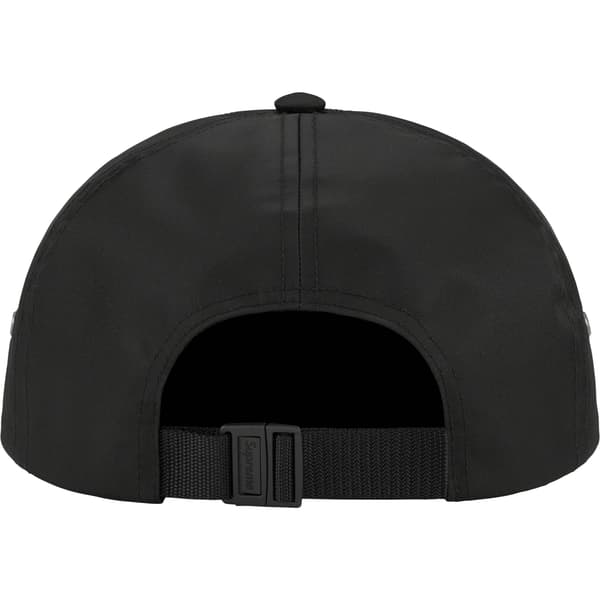 Supreme Leather Patch 6-Panel - Black (front)