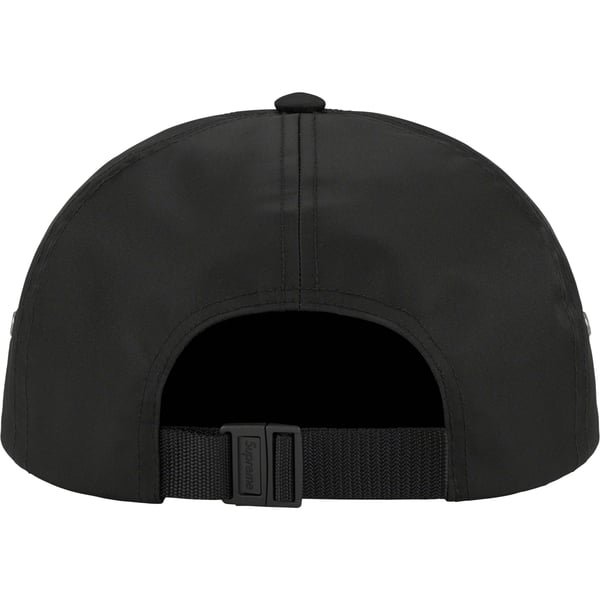Supreme Leather Patch 6-Panel - Black (front)