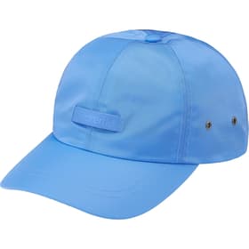 Supreme Leather Patch 6-Panel Blue