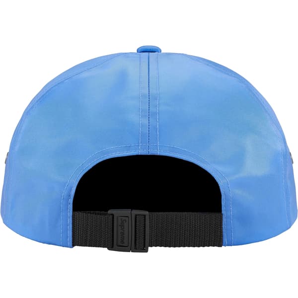 Supreme Leather Patch 6-Panel - Blue (front)