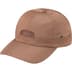 Supreme Leather Patch 6-Panel - Brown (front)