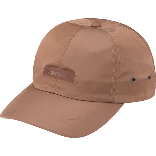 Supreme Leather Patch 6-Panel - Brown (front)
