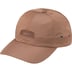 Supreme Leather Patch 6-Panel - Brown (front)