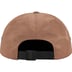 Supreme Leather Patch 6-Panel - Brown (front)