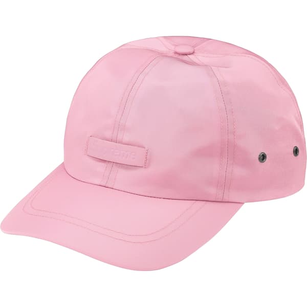 Supreme Leather Patch 6-Panel - Dusty Pink (front)