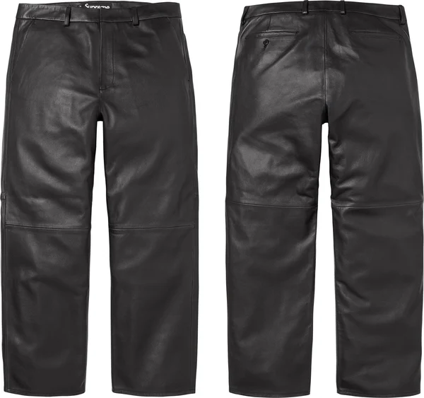 Supreme Leather Trouser - Product Image