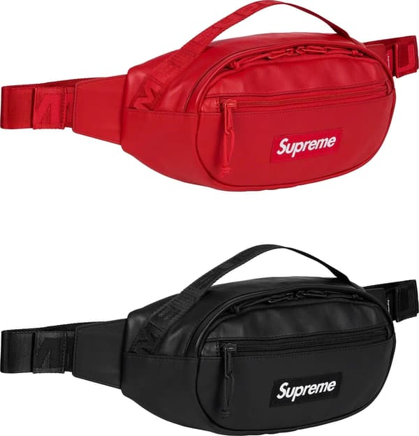 Supreme Leather Waist Bag - Product Image