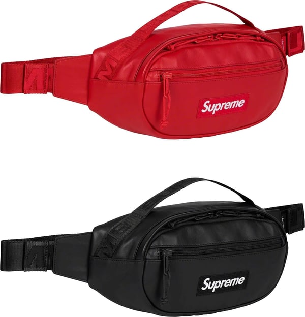 Supreme Leather Waist Bag - Product Image