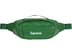 Supreme Leather Waist Bag - Green (front)