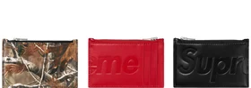 Supreme Leather Zip Card Holder