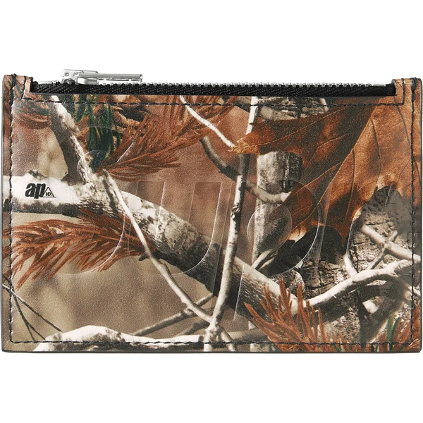Supreme Leather Zip Card Holder - Realtree® AP Camo (front)