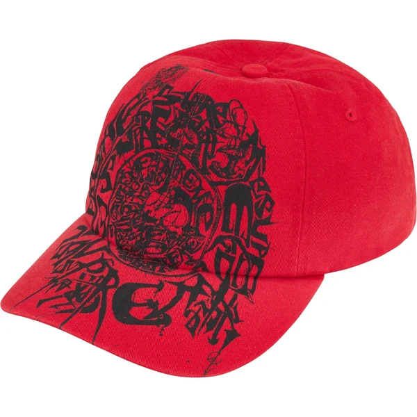 Supreme Liberty 6-Panel - Red (front)