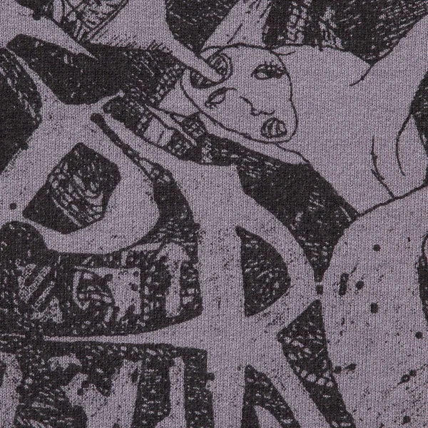 Supreme Liberty Hooded Sweatshirt - Dusty Purple (front)