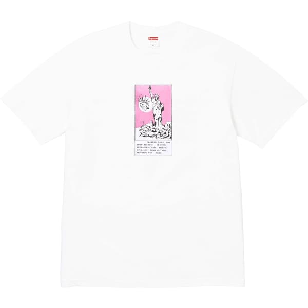 Supreme Liberty Tee - White (front)