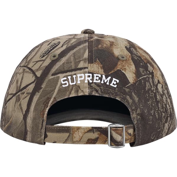 Supreme License Plate 6-Panel - Realtree® Hardwoods Camo (front)
