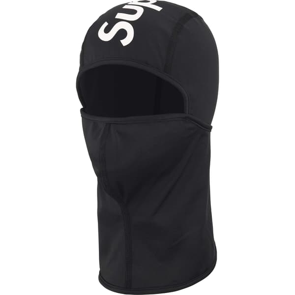 Supreme Lightweight Balaclava - Black (front)