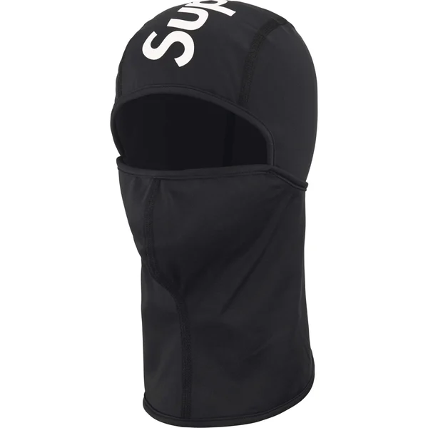 Supreme Lightweight Balaclava - Black (front)