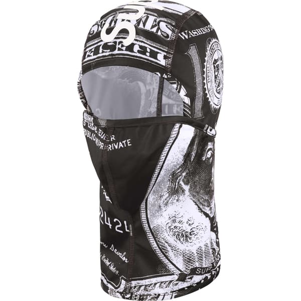 Supreme Lightweight Balaclava - Black Money (front)