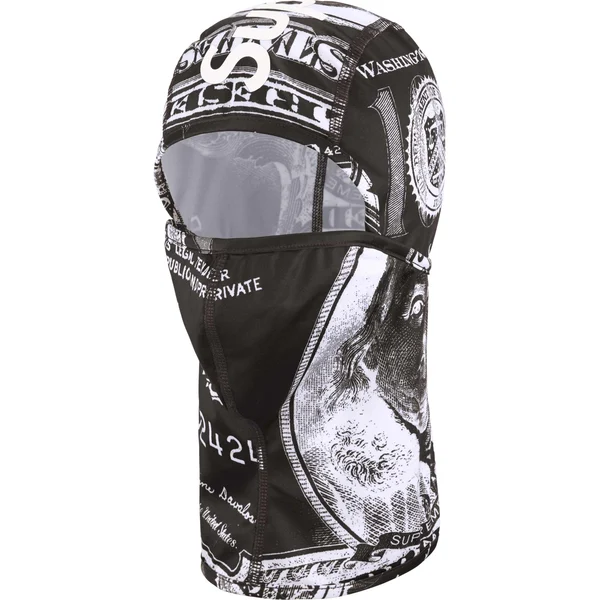 Supreme Lightweight Balaclava - Black Money (front)
