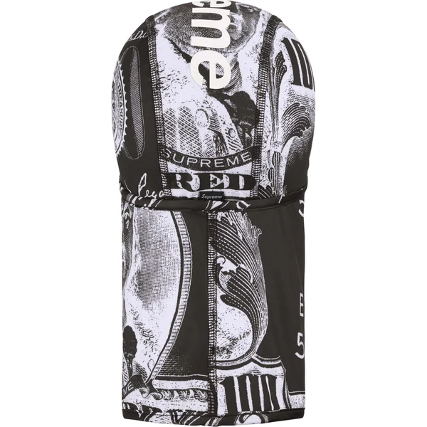 Supreme Lightweight Balaclava - Black Money (front)