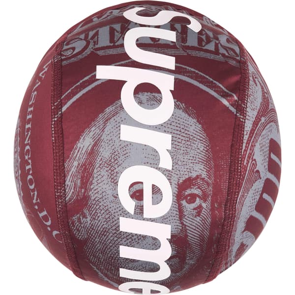 Supreme Lightweight Balaclava - Burgundy Money (front)