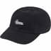 Supreme Lightweight Moleskin 6-Panel - Black (front)