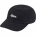 Supreme Lightweight Moleskin 6-Panel - Black (front)