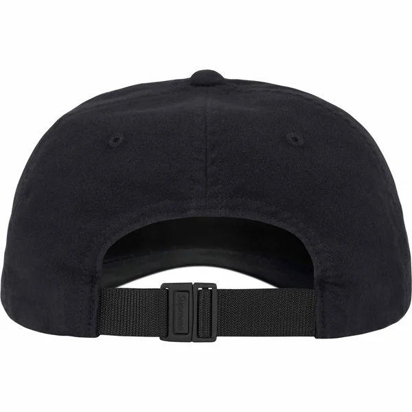 Supreme Lightweight Moleskin 6-Panel - Black (front)