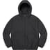 Supreme Lightweight Nylon Hooded Jacket - Black (front)