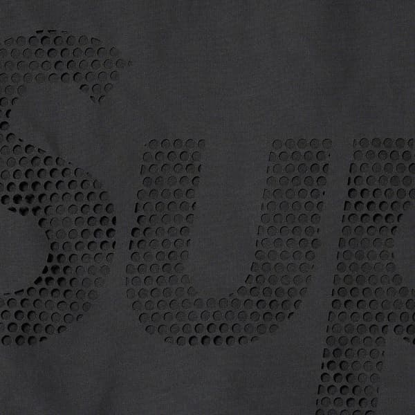 Supreme Lightweight Nylon Hooded Jacket - Black (front)