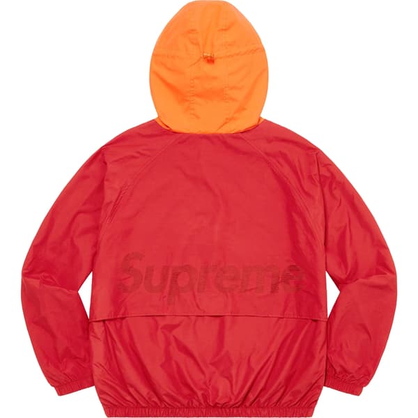 Supreme Lightweight Nylon Hooded Jacket - Red (front)