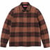 Supreme Lined Flannel Snap Shirt - Black (front)