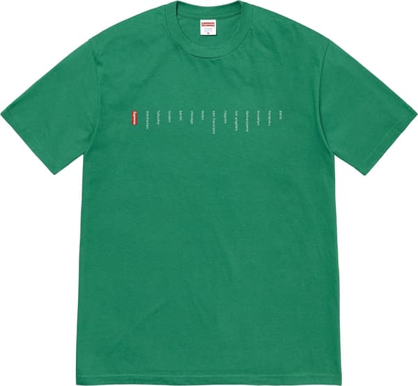 Supreme Location Tee - Product Image