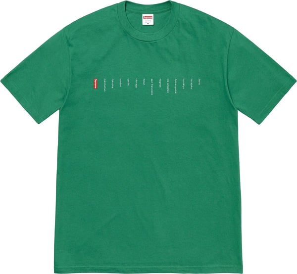 Supreme Location Tee - Product Image
