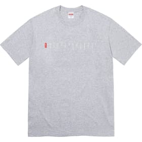 Supreme Location Tee Heather Grey