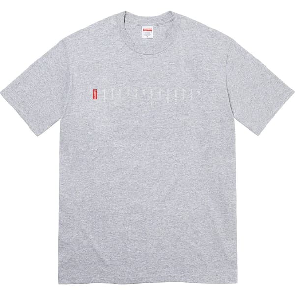 Supreme Location Tee - Heather Grey (front)