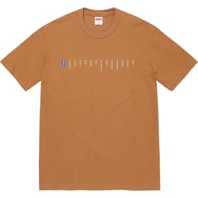 Supreme Location Tee Light Brown